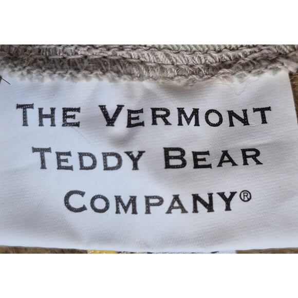 Vintage Vermont Teddy Bear Polo Shirt Sunglasses Poseable 16" I Love Mom YK - Picture 7 of 8